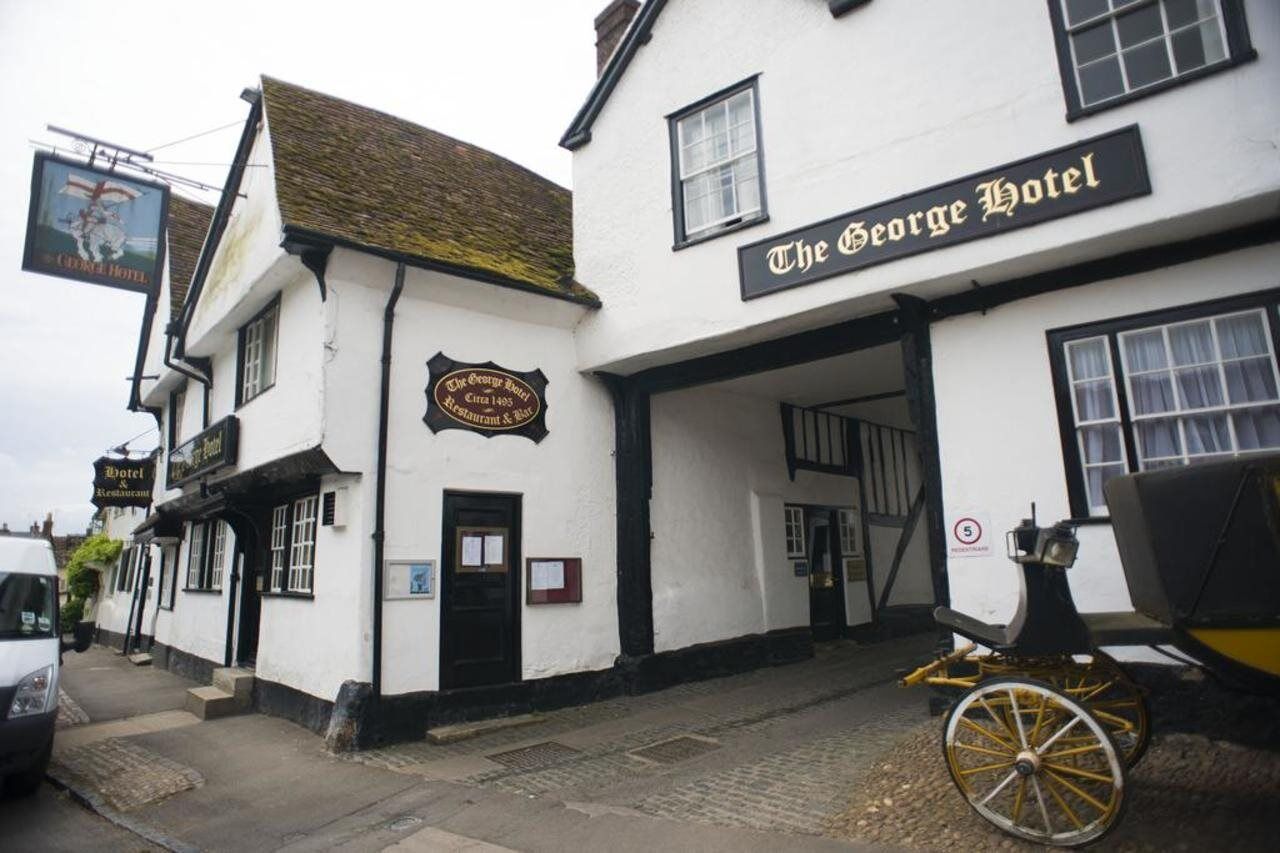 George Hotel Dorchester On Thames Kültér fotó