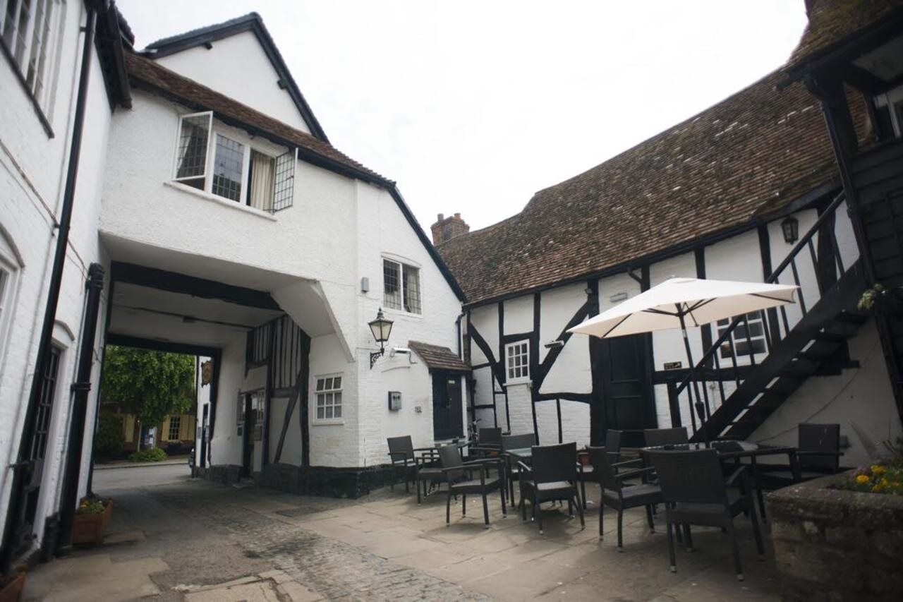 George Hotel Dorchester On Thames Kültér fotó